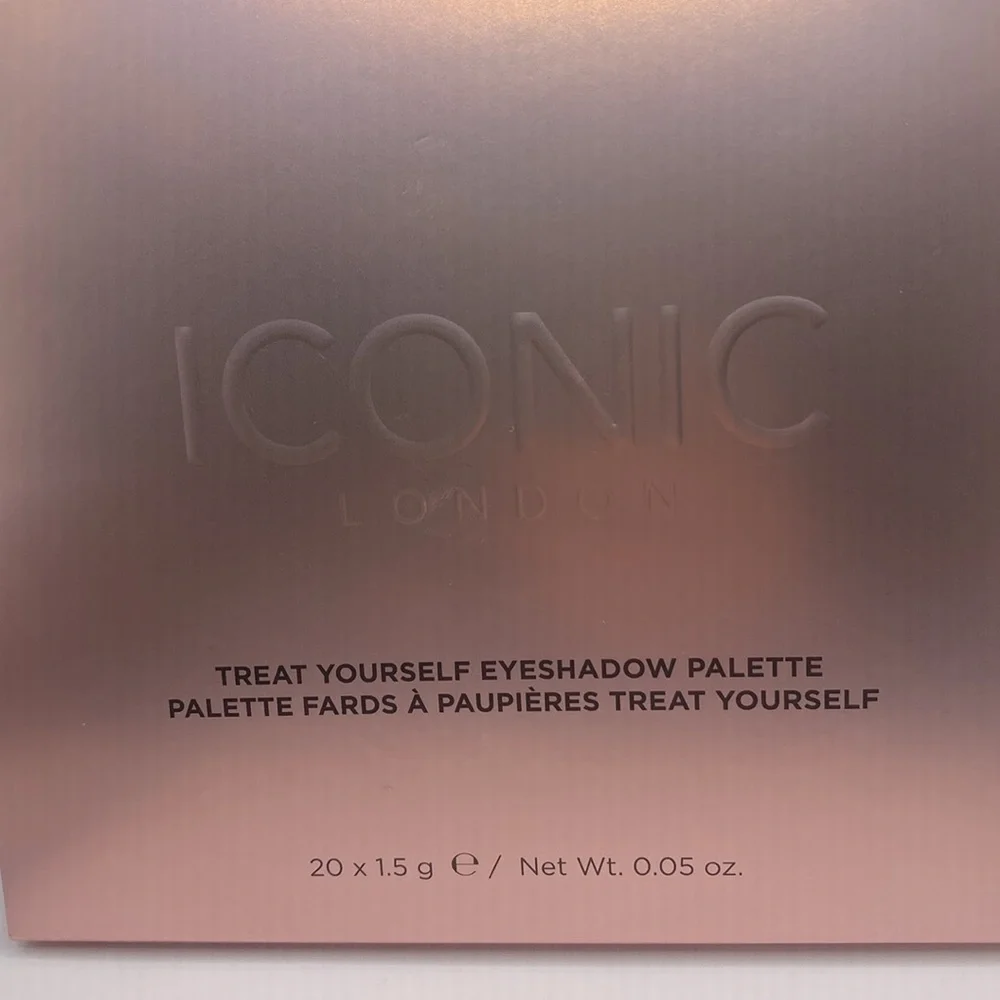 Iconic London Treat Yourself Eyeshadow Palette Shimmer Neutral Matte 20 shades